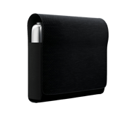 Компактний органайзер Все в одному зі шкіряними вставками Чорний