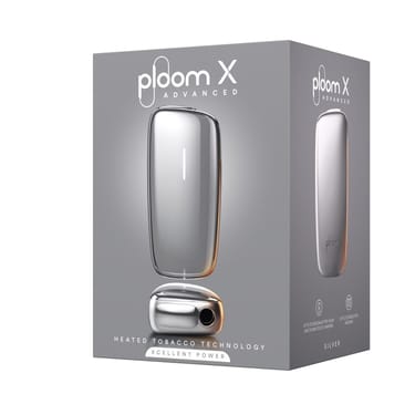 Ploom X Advanced Silver packaging