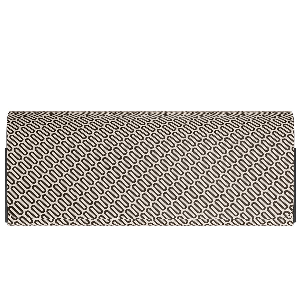 Кожаный органайзер для устройства - Бежевый с принтом