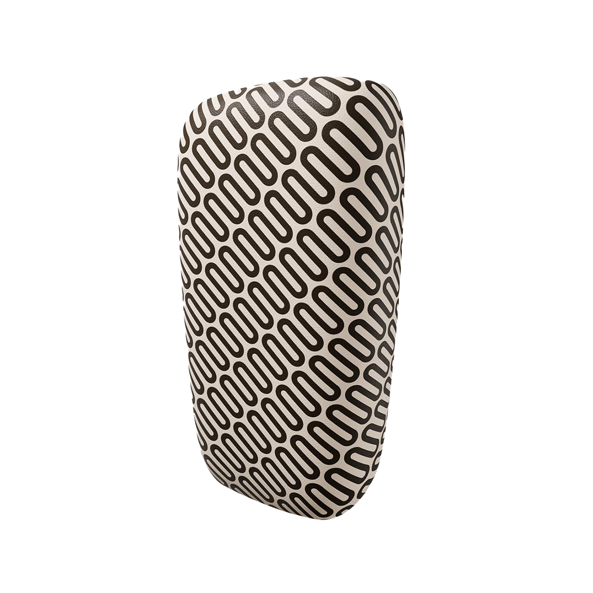 Шкіряний чохол для пристрою - Бежевий з принтом