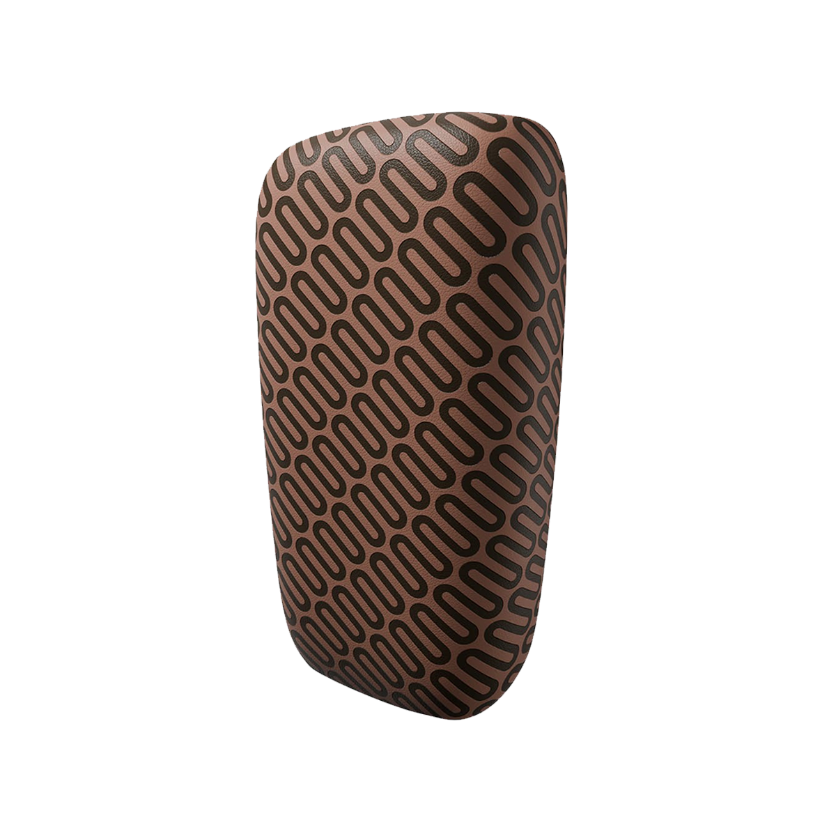 Шкіряний чохол для пристрою - Коричневий з принтом