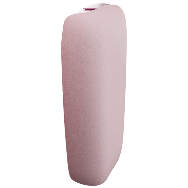 Чехол для устройства кожаный - розовое сияние