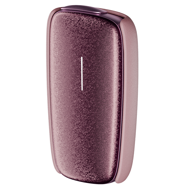 Чехол для устройства кожаный - розовое сияние