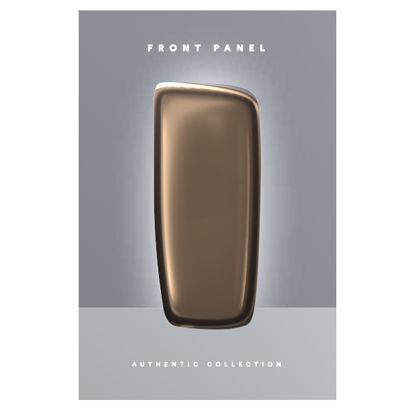 Ploom X Advanced — передня панель золотистого кольору — упаковка
