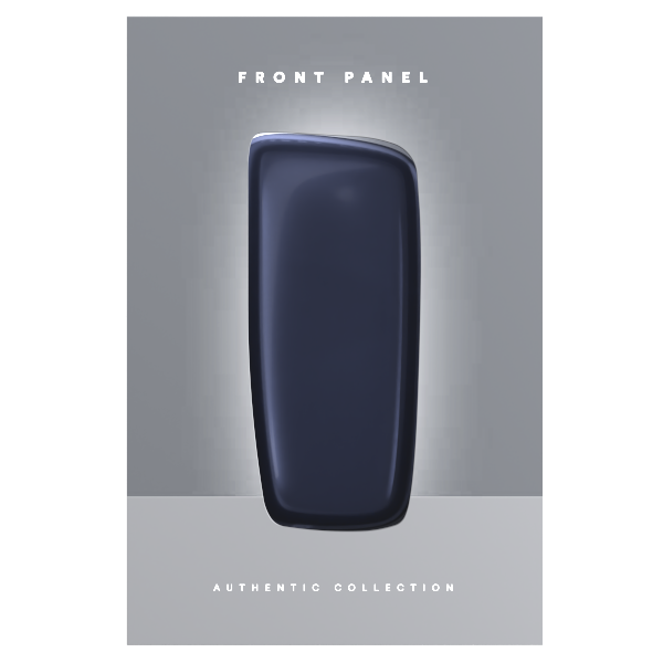 Ploom X Advanced — передня панель темно-синього кольору — упаковка
