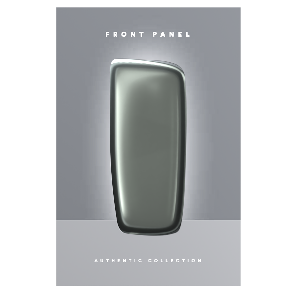 Ploom X Advanced — передня панель сріблястого кольору — упаковка
