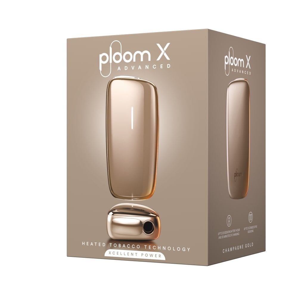 Ploom X Advanced Золотистий — упаковка
