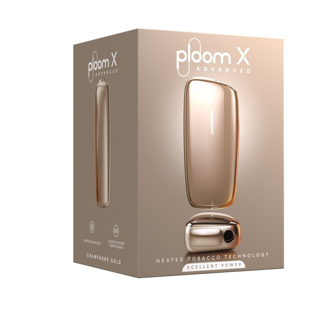 Ploom X Advanced Золотистий — упаковка
