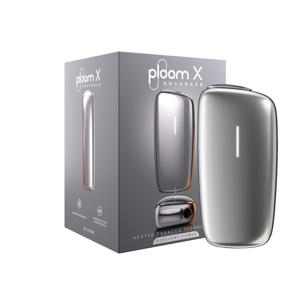 Ploom X Advanced Сріблястий — упаковка
