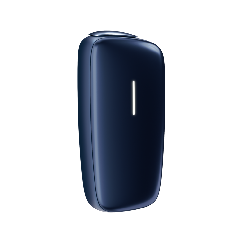 Ploom X Advanced Синій — фото збоку
