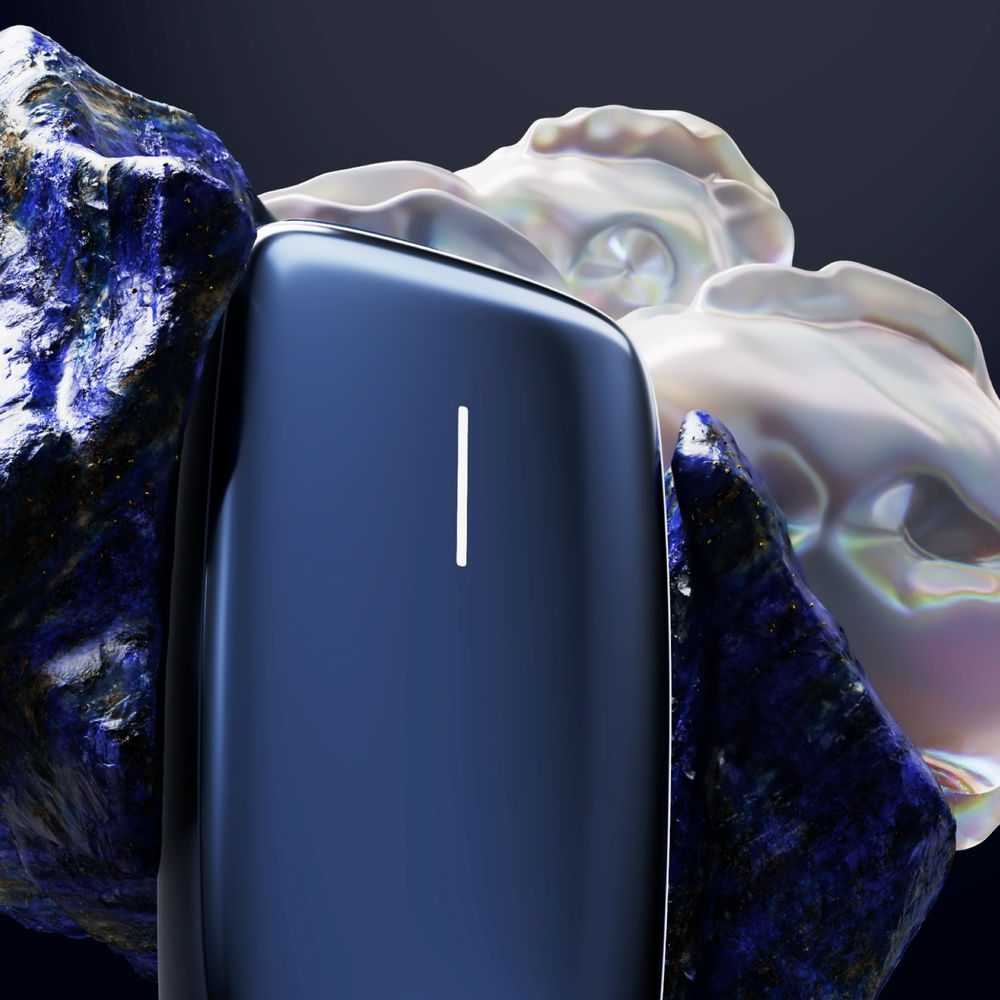 Ploom X Advanced Синій — темно-синій фон
