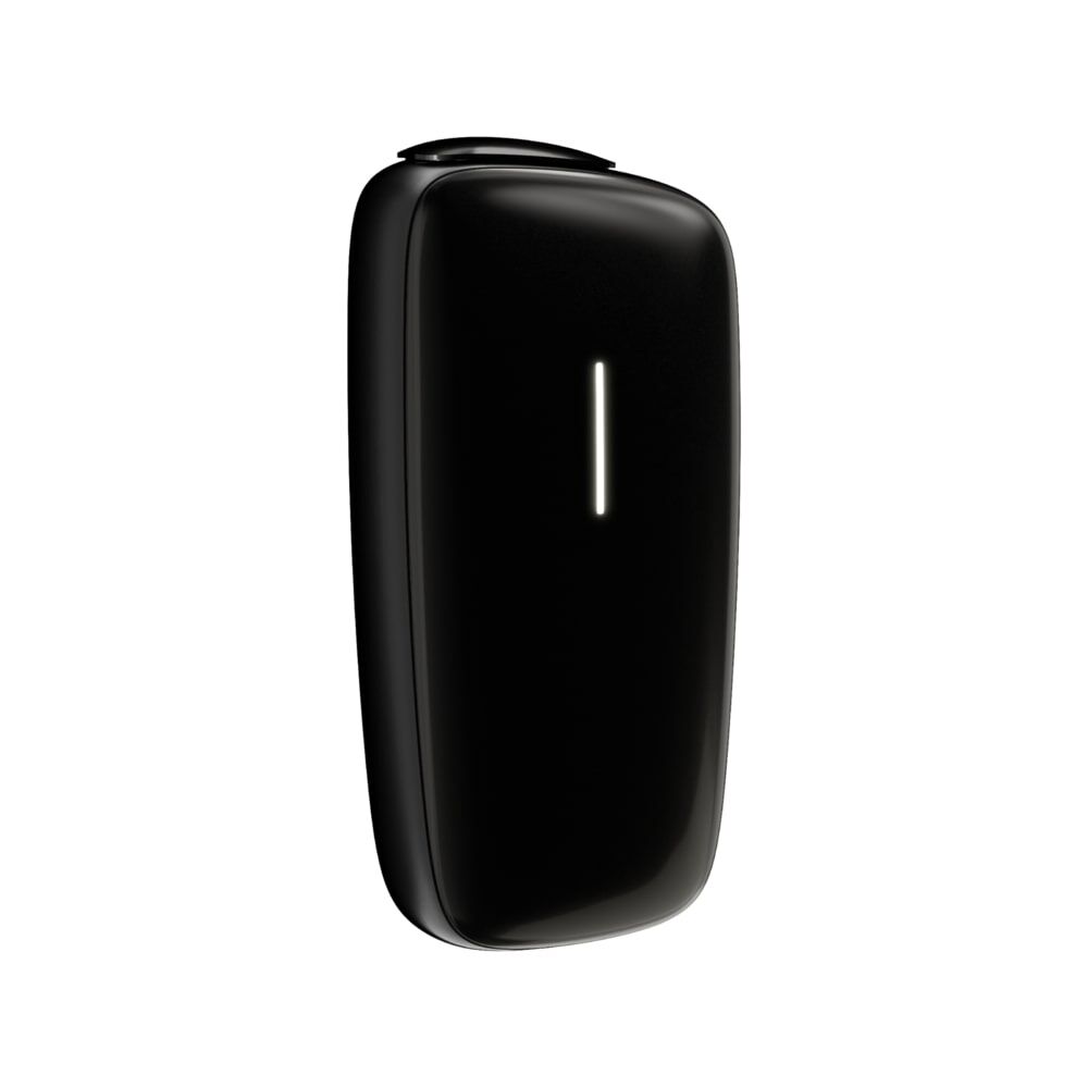 Ploom X Advanced Чёрный — под углом слева
