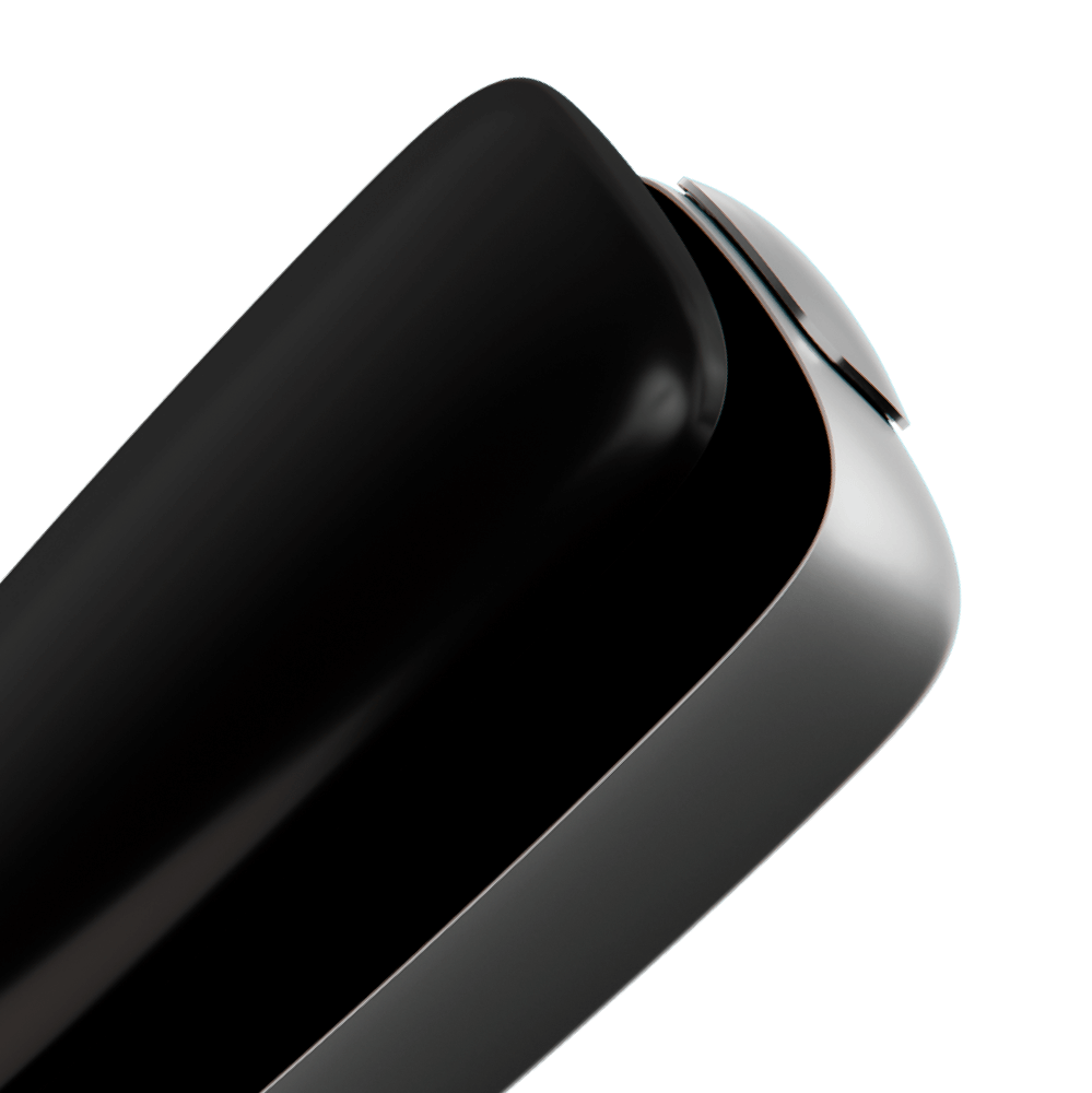 Ploom X Advanced — передня панель чорного кольору — закрита
