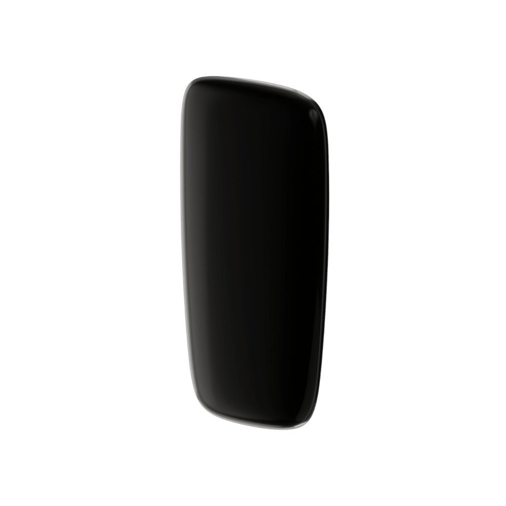 Ploom X Advanced — передня панель чорного кольору — кут справа
