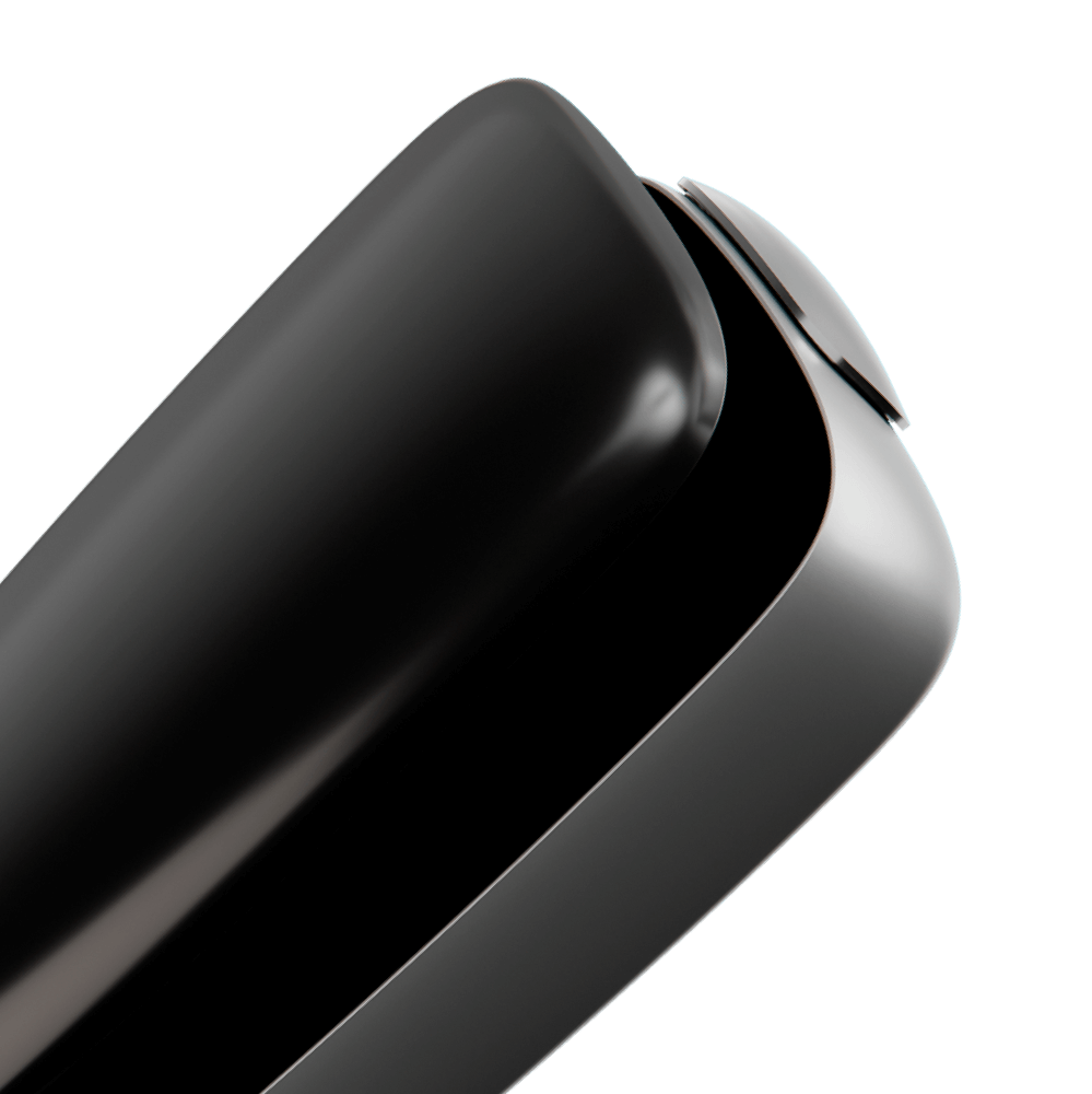 Ploom X Advanced — передня панель сірого кольору- закрита
