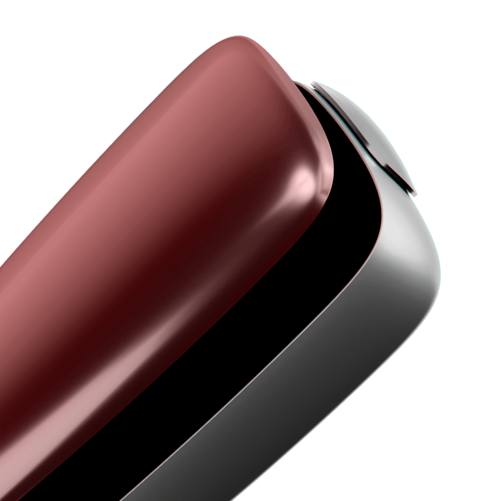 Ploom X Advanced — передня панель кольору червоні сутінки — закрита
